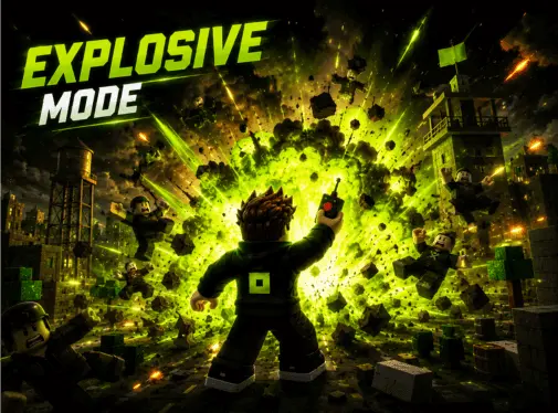 Explosive mode image of roblox mod apk