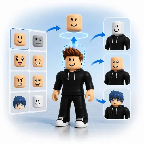 How to Change Your Character Head