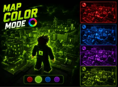 Map Color mode image of roblox mod apk